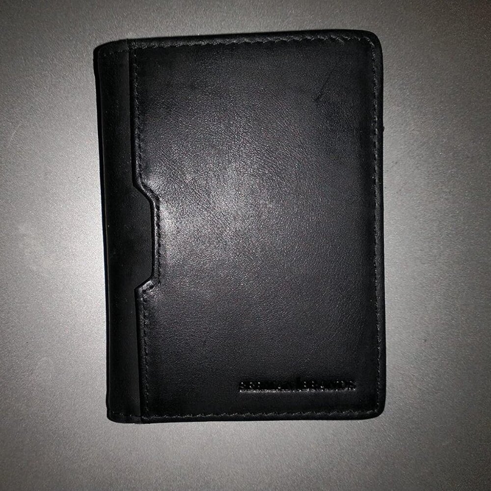 Wallets for Men Slim Mens leather RFID Blocking Minimalist Card Front Pocket
